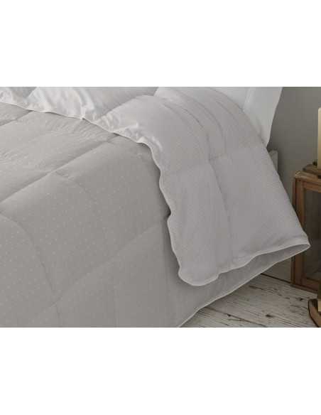 Edredão reversível Nival cinza | Edredão Burrito Blanco