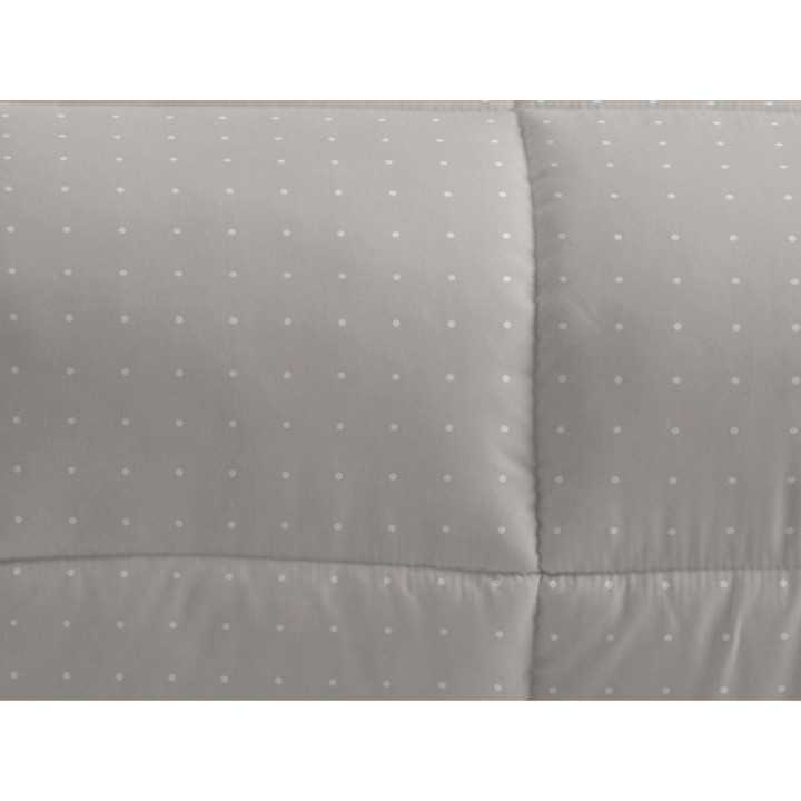 Edredón reversible Nival gris | Edredón Burrito Blanco