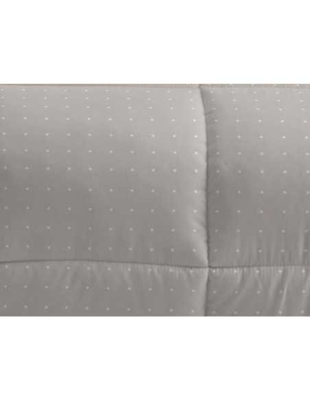 Edredón reversible Nival gris | Edredón Burrito Blanco