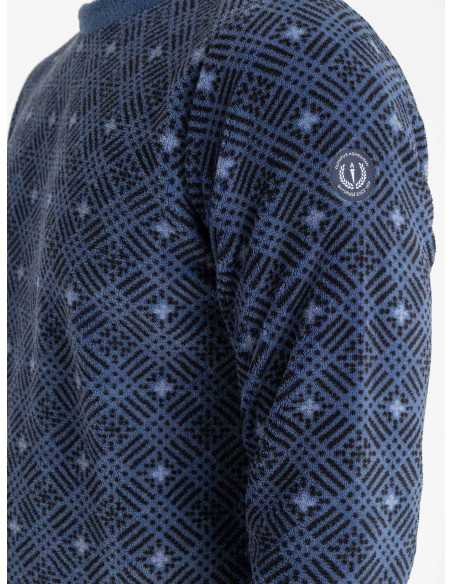 Pijama hombre muflon Vidar | Pijama invierno suave y cálido