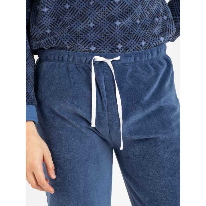 Pijama hombre muflon Vidar | Pijama invierno suave y cálido