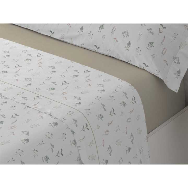 Jogo de lençóis Anya bege | Lençóis fáceis de engomar | Revitex