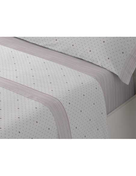 Jogo de lençóis Raisa rosa | Lençóis fáceis de engomar | Revitex