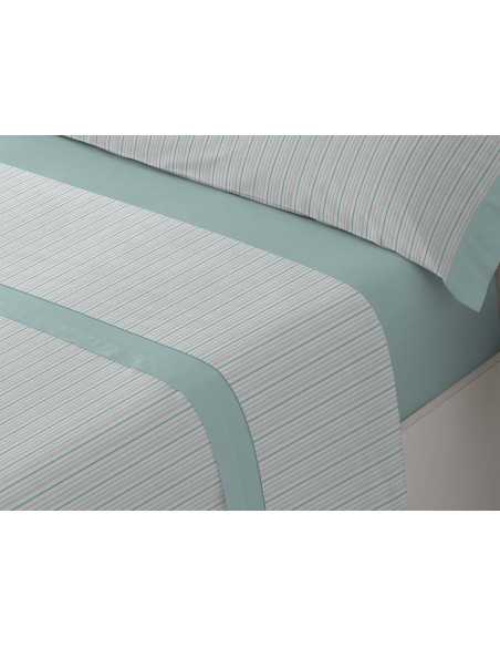 Juego Sábanas Vera verde| Sábanas planchado fácil | Revitex