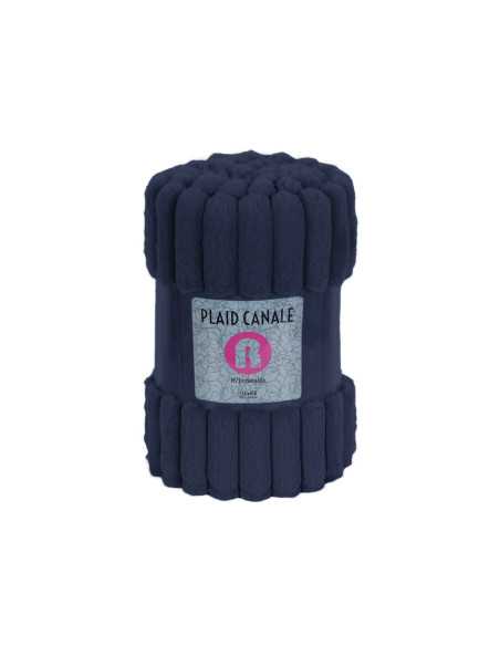 Manta Borrego Esmeralda petroleo | Plaid decorativo sofá | Revitex