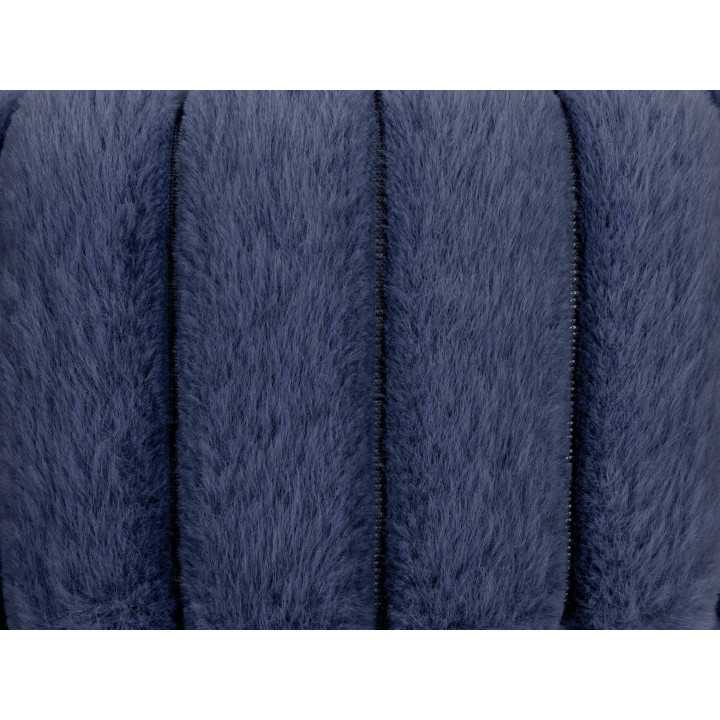 Manta Borrego Esmeralda petroleo | Plaid decorativo sofá | Revitex