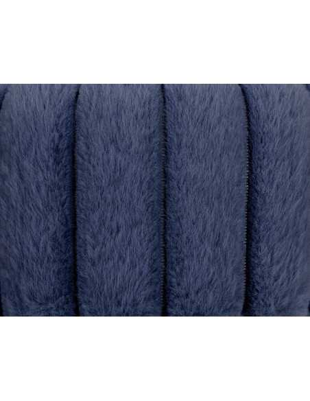 Manta Borrego Esmeralda petroleo | Plaid decorativo sofá | Revitex