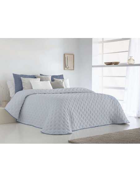 Edredón reversible Anisa azul | Edredon conforter invierno