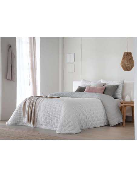 Edredão Reversível cinza Royal | Edredão de Inverno