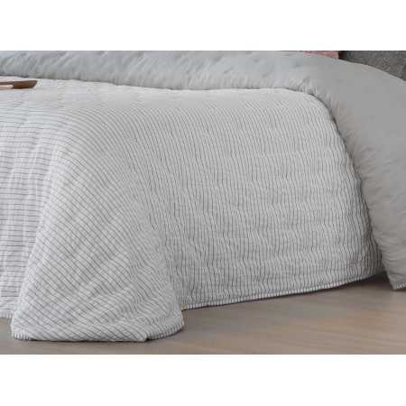 Edredón reversible Royal gris | Edredon conforter invierno 2