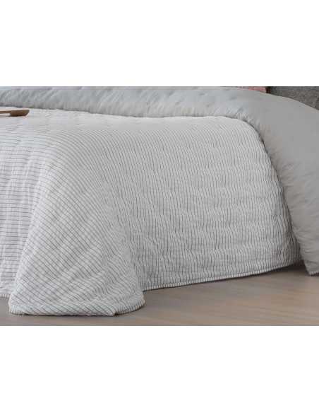 Edredón reversible Royal gris | Edredon conforter invierno