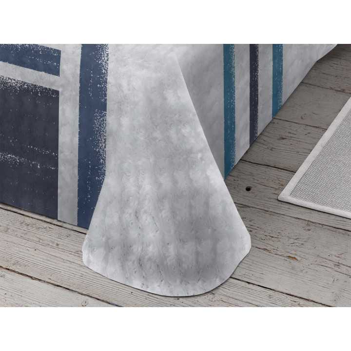 Manta terciopelo Lanae azul | Manta invierno tacto suave