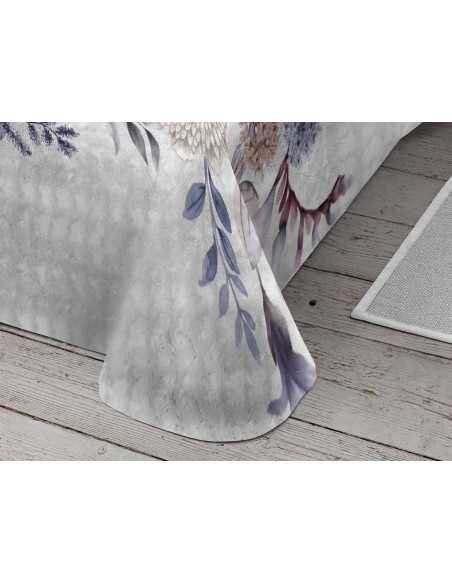 Manta terciopelo Cendra gris | Manta invierno tacto suave