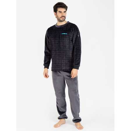 Pijama hombre Supersoft Stig | Pijama invierno suave y cálido