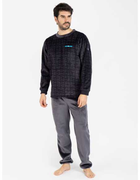 Pijama de Supersoft para homem Stig | Pijama de inverno macio e quente