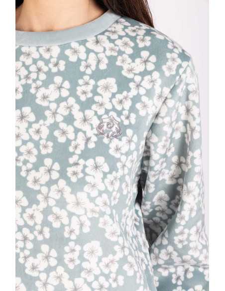 Pijama de Supersoft para mulher Alva | Pijama de inverno macio e quente