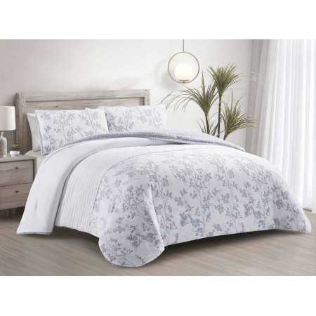 Edredão de sedalina e sherpa Brenda | Edredão quente e sedoso