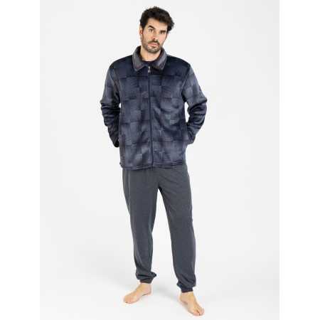 Bata hombre Supersoft Stig | Bata invierno suave y cálido