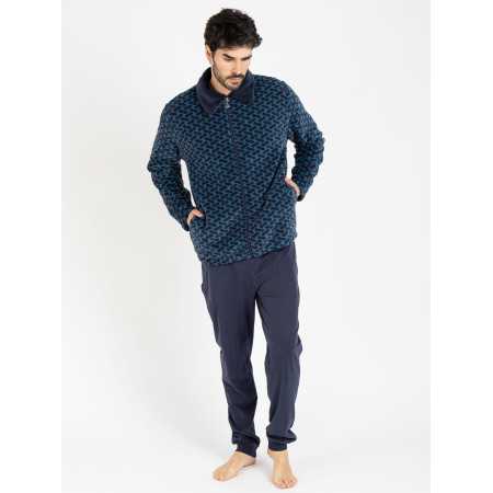 Robe de muflão para homem Torben | Robe inverno macio e quente