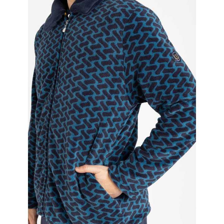 Robe de muflão para homem Torben | Robe inverno macio e quente