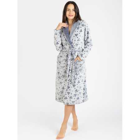 Bata mujer muflon Tove | Pijama invierno suave y cálido