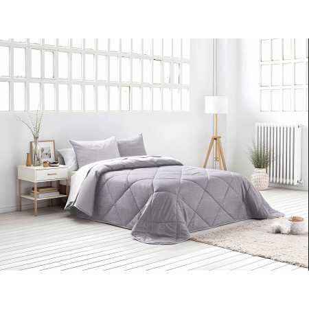 Relleno nórdico reversible Vinci gris | Relleno nórdico invierno