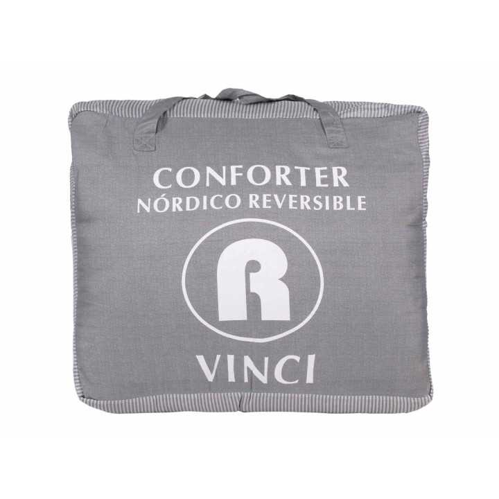 Relleno nórdico reversible Vinci gris | Relleno nórdico invierno