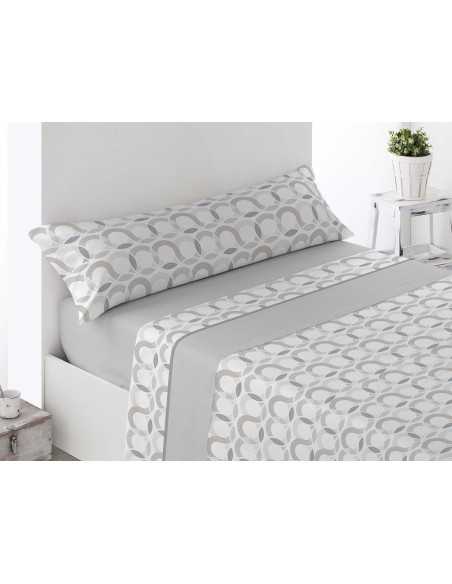 Juego de Sábanas Térmicas Acari gris | Sábanas polares