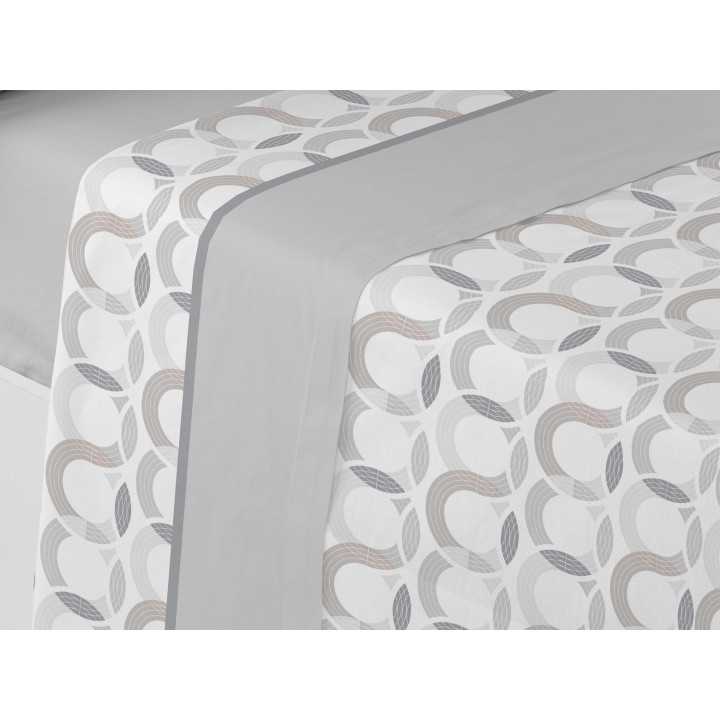 Jogo de Lençóis Térmicos Acari cinza | Lençóis polares