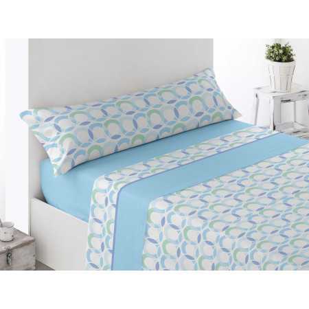 Juego de Sábanas Térmicas Acari azul | Sábanas polares