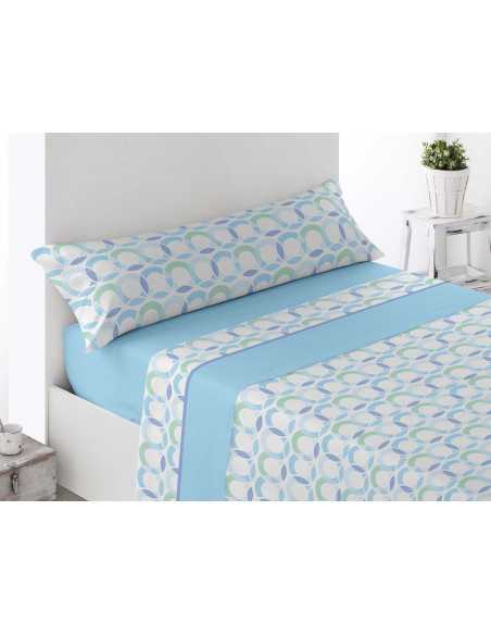 Juego de Sábanas Térmicas Acari azul | Sábanas polares