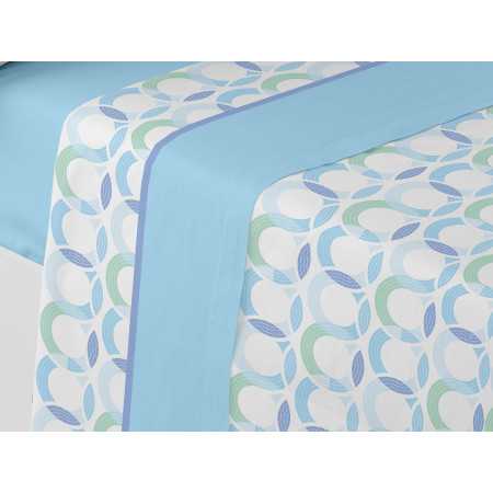 Juego de Sábanas Térmicas Acari azul | Sábanas polares 2