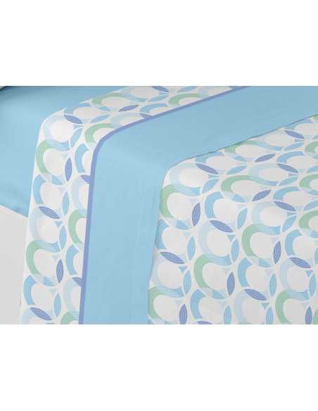 Juego de Sábanas Térmicas Acari azul | Sábanas polares