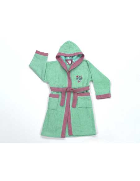 Albornoz infantil Hada verde | Albornoz 100% algodón