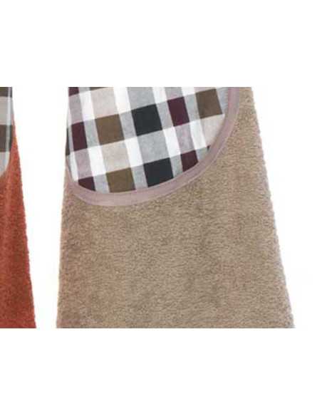 Delantal rizo 100% algodón Checks | Mandiles cocina | Revitex online