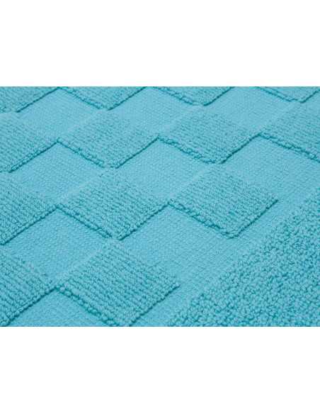 Alfombra baño Ajuar aguamar | Alfombra algodón peinado
