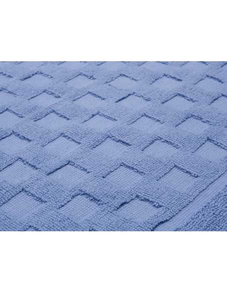 Alfombra baño Ajuar lavanda | Alfombra algodón peinado