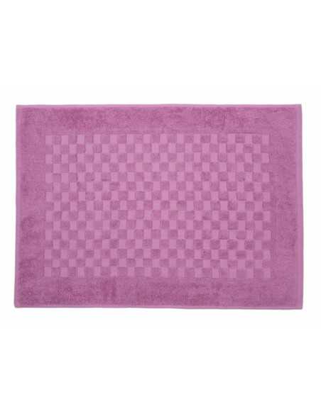 Alfombra baño Ajuar malva | Alfombra algodón peinado