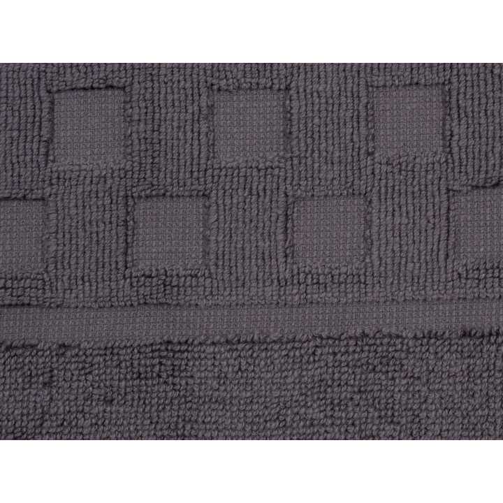 Alfombra baño Ajuar marengo| Alfombra algodón peinado