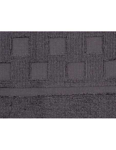 Alfombra baño Ajuar marengo| Alfombra algodón peinado