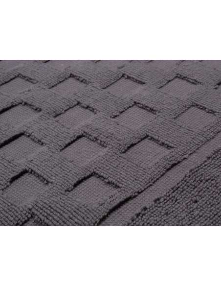 Alfombra baño Ajuar marengo| Alfombra algodón peinado