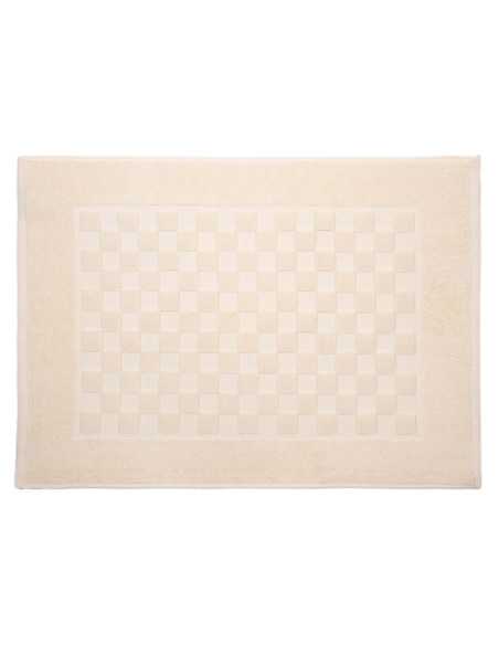 Alfombra baño Ajuar natural | Alfombra algodón peinado