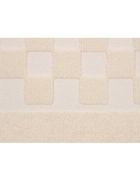 Alfombra baño Ajuar natural | Alfombra algodón peinado