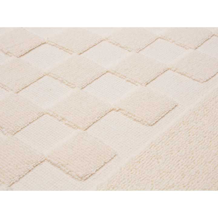 Alfombra baño Ajuar natural | Alfombra algodón peinado