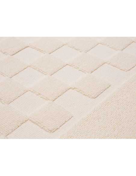 Alfombra baño Ajuar natural | Alfombra algodón peinado
