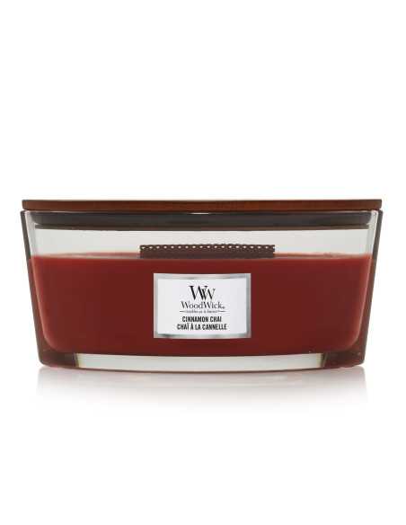 Vela Woodwick Cinnamon Chai Ellipse | Vela aromática
