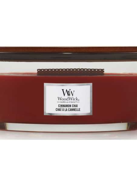Vela Woodwick Cinnamon Chai Ellipse | Vela aromática