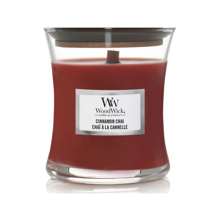 Vela Woodwick Cinnamon Chai Mini | Vela aromática