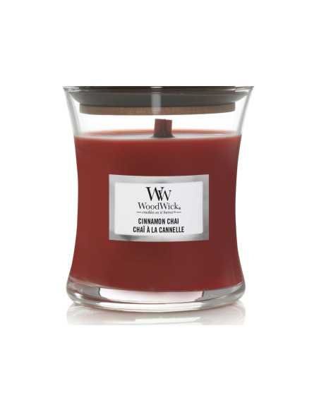 Vela Woodwick Cinnamon Chai Mini | Vela aromática