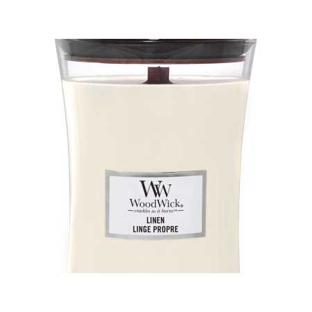 Vela Woodwick Linen Large | Vela aromática 2